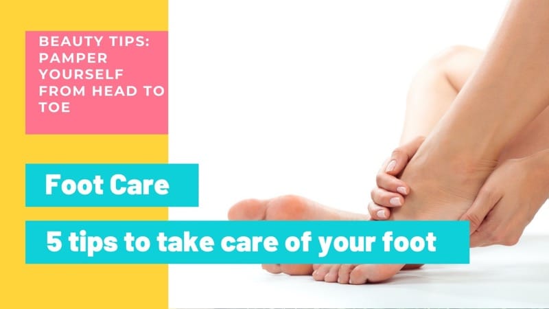 Here are 5-foot care routines to include in your schedule to avoid any skin allergies and problems.
